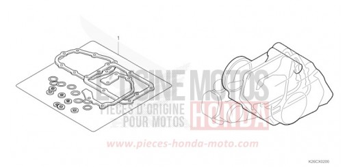 TROUSSE DE JOINT B MSX125AR de 2024